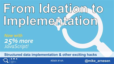 Structured Data Implementation, MREIDs, and More at SMX .